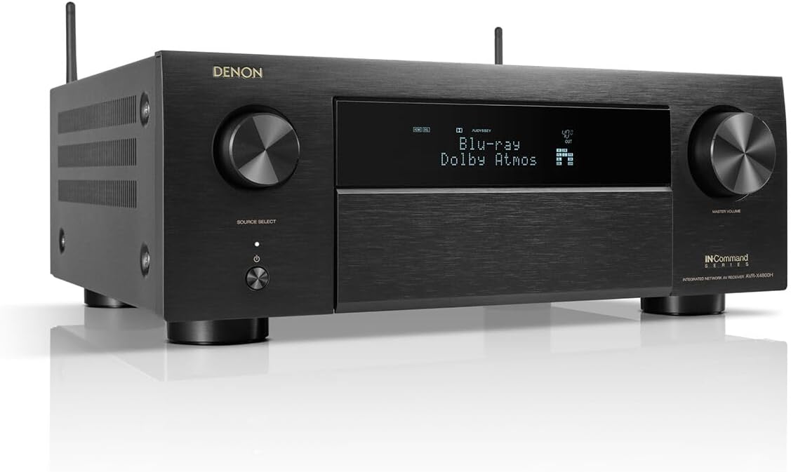 The Denon AVR-X4800H 9.4 channel 8K